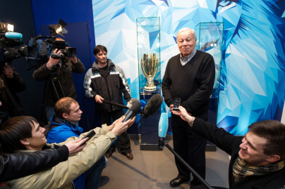 Открытие выставки к юбилею Станислава Завидонова