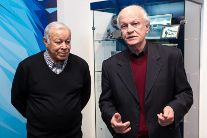 Открытие выставки к юбилею Станислава Завидонова