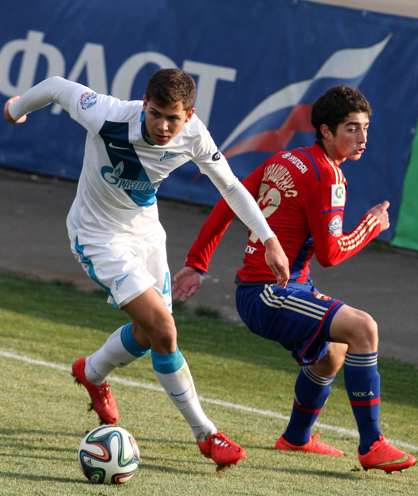 Первенство молодежных составов, 2014/15, ЦСКА — «Зенит»