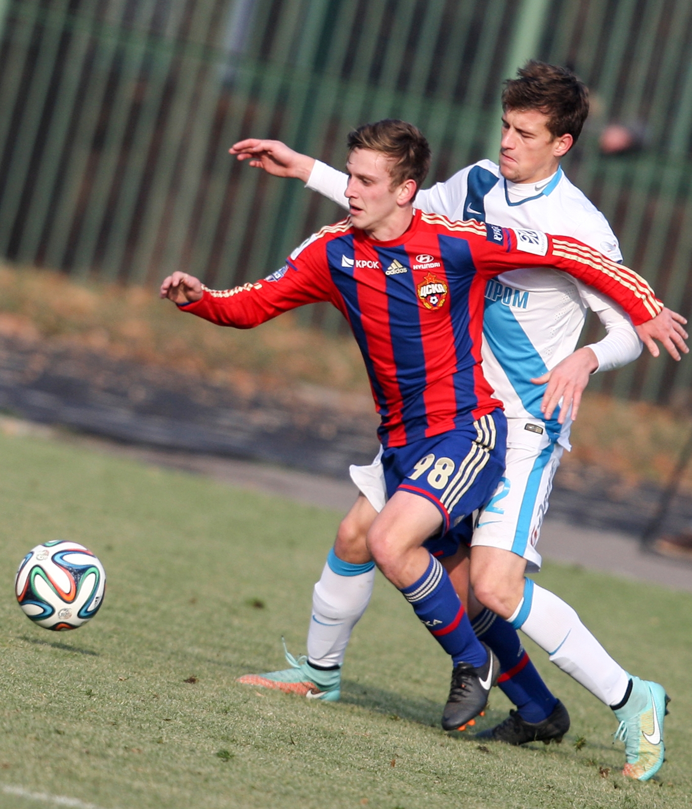 Первенство молодежных составов, 2014/15, ЦСКА — «Зенит»