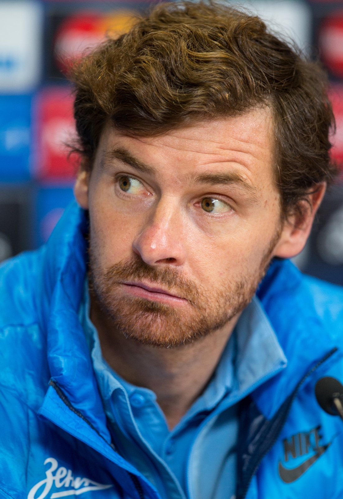 Пресс-конференция Андре Виллаш-Боаша перед матчем Лиги чемпионов УЕФА 2014/15, «Зенит» — «Байер»