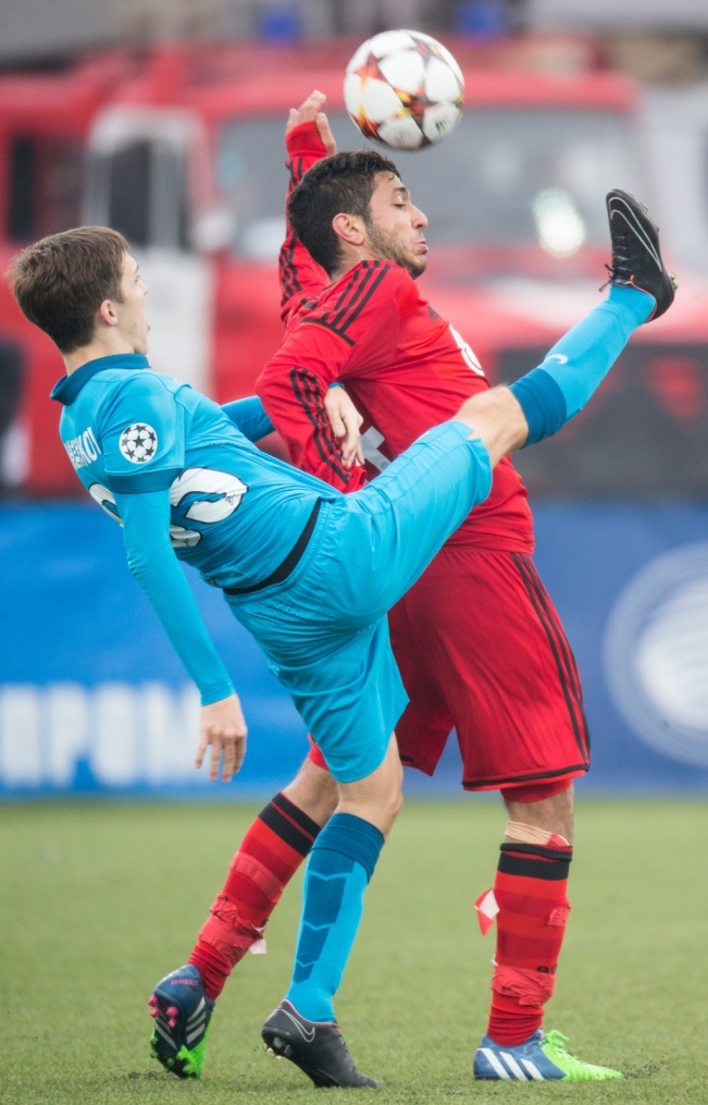 Юношеская Лига чемпионов УЕФА, 2014/15, «Зенит» — «Байер»