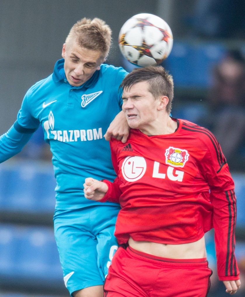 Юношеская Лига чемпионов УЕФА, 2014/15, «Зенит» — «Байер»