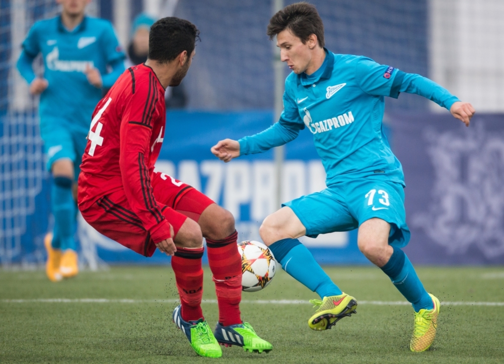 Юношеская Лига чемпионов УЕФА, 2014/15, «Зенит» — «Байер»