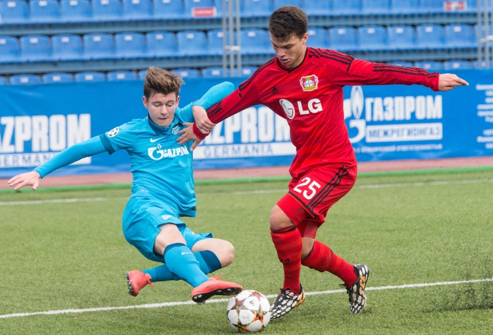 Юношеская Лига чемпионов УЕФА, 2014/15, «Зенит» — «Байер»
