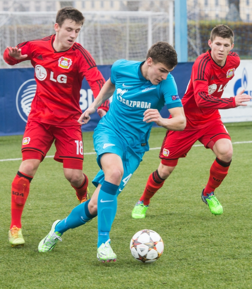 Юношеская Лига чемпионов УЕФА, 2014/15, «Зенит» — «Байер»