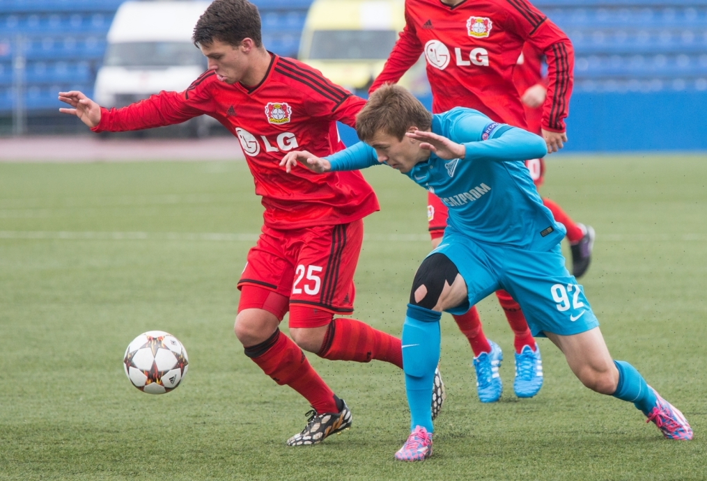 Юношеская Лига чемпионов УЕФА, 2014/15, «Зенит» — «Байер»