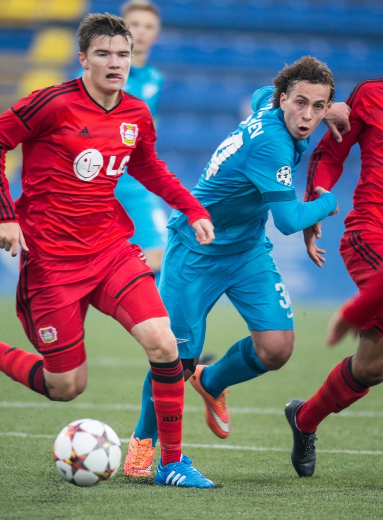 Юношеская Лига чемпионов УЕФА, 2014/15, «Зенит» — «Байер»