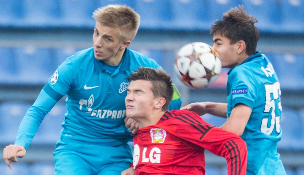 Юношеская Лига чемпионов УЕФА, 2014/15, «Зенит» — «Байер»