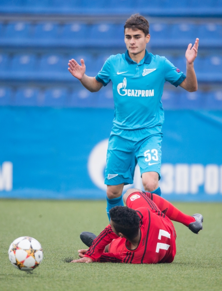 Юношеская Лига чемпионов УЕФА, 2014/15, «Зенит» — «Байер»