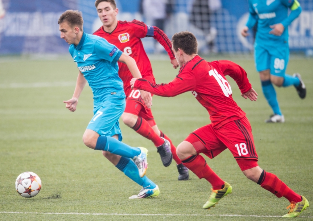 Юношеская Лига чемпионов УЕФА, 2014/15, «Зенит» — «Байер»
