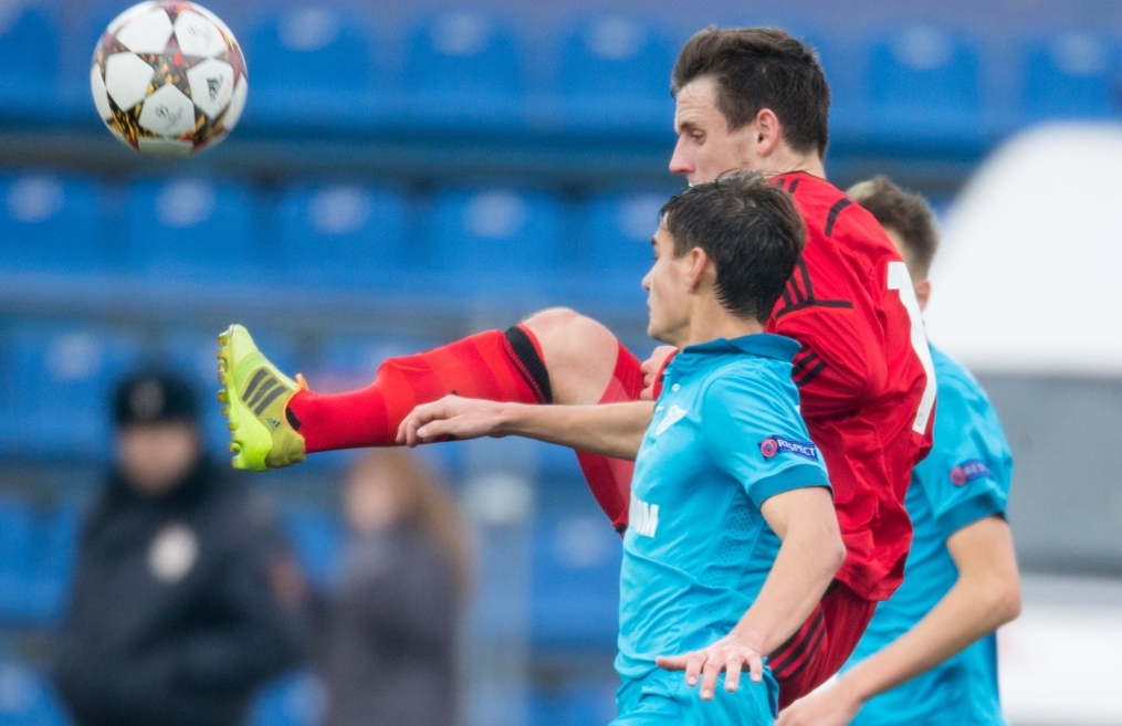 Юношеская Лига чемпионов УЕФА, 2014/15, «Зенит» — «Байер»