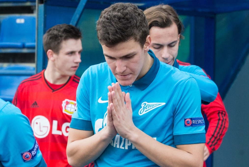 Юношеская Лига чемпионов УЕФА, 2014/15, «Зенит» — «Байер»