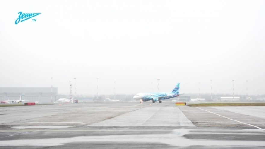 «Зенит-ТВ»: презентация нового клубного самолета