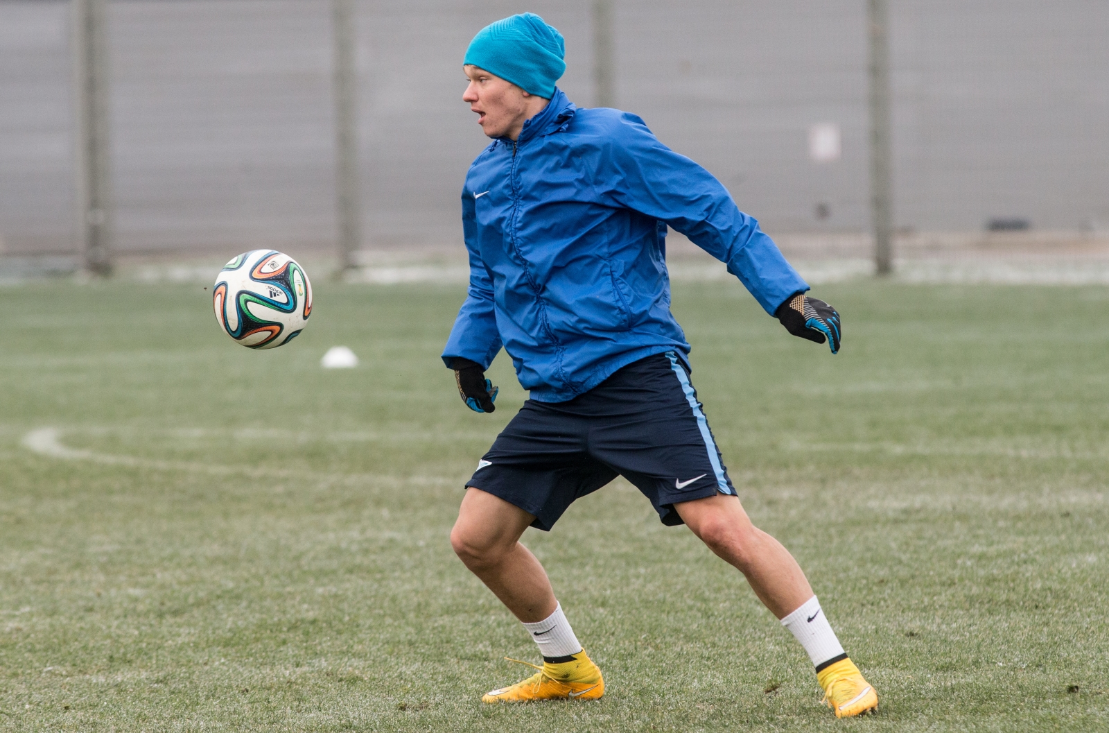 Тренировка  «Зенита» перед матчем «Зенит» — «Кубань»