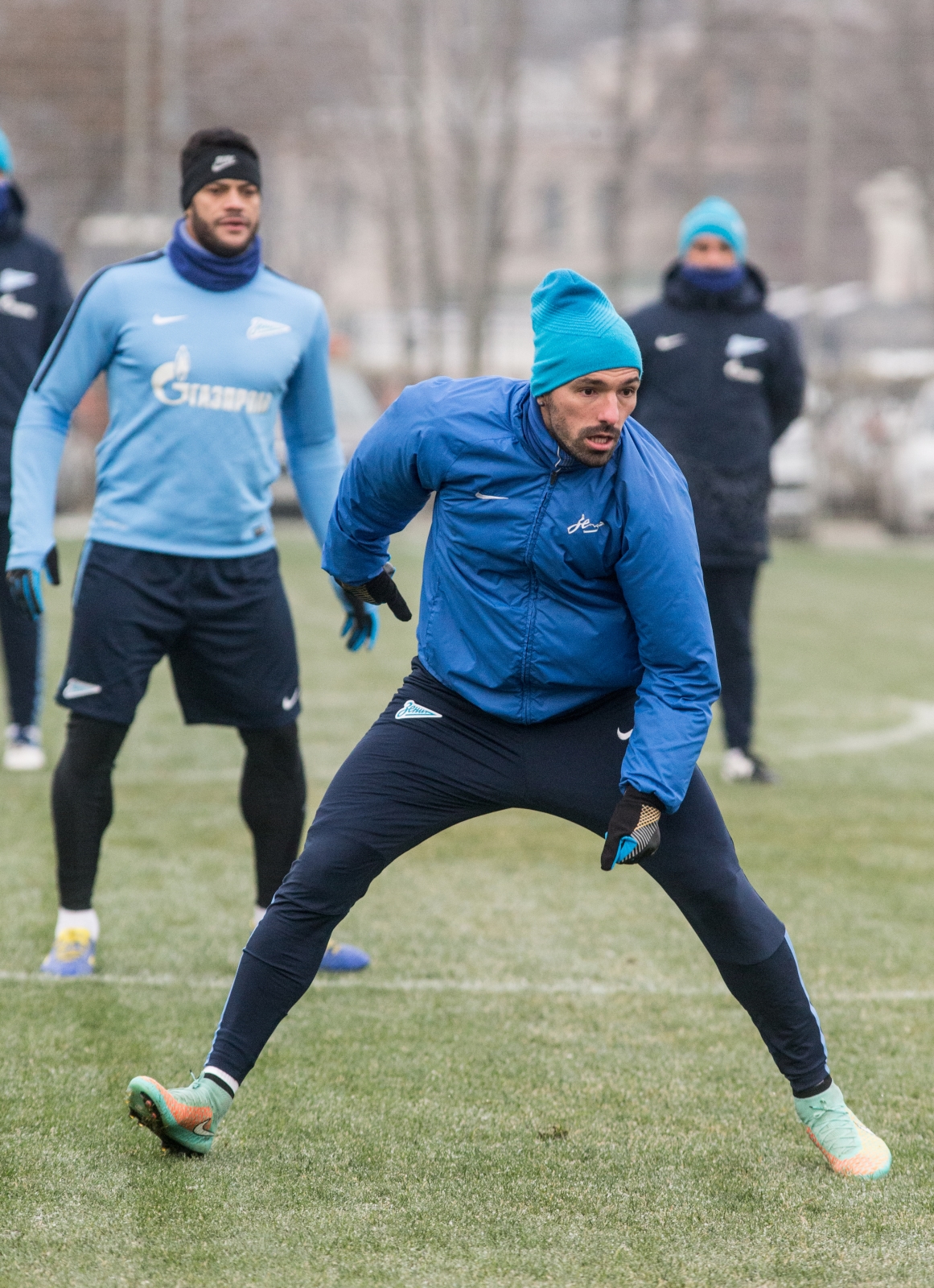 Тренировка  «Зенита» перед матчем «Зенит» — «Кубань»