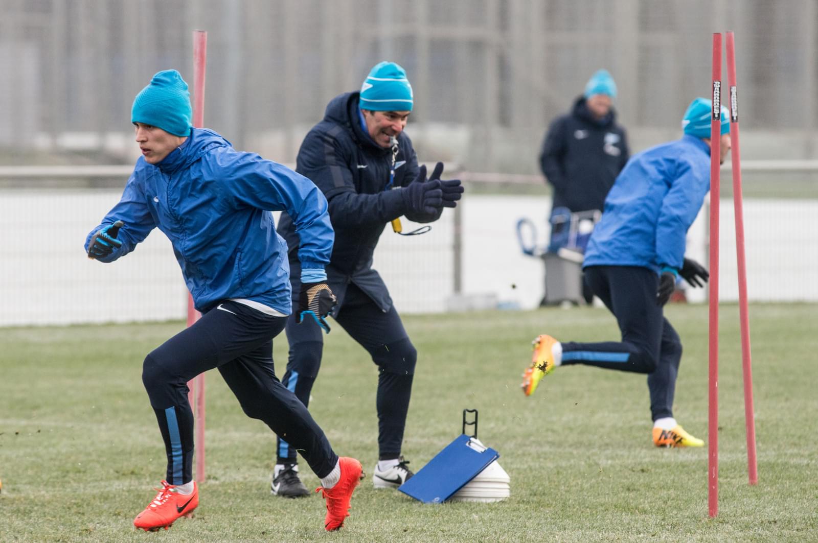 Тренировка  «Зенита» перед матчем «Зенит» — «Кубань»