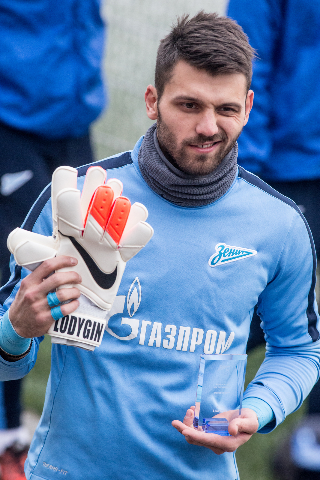 Тренировка  «Зенита» перед матчем «Зенит» — «Кубань»