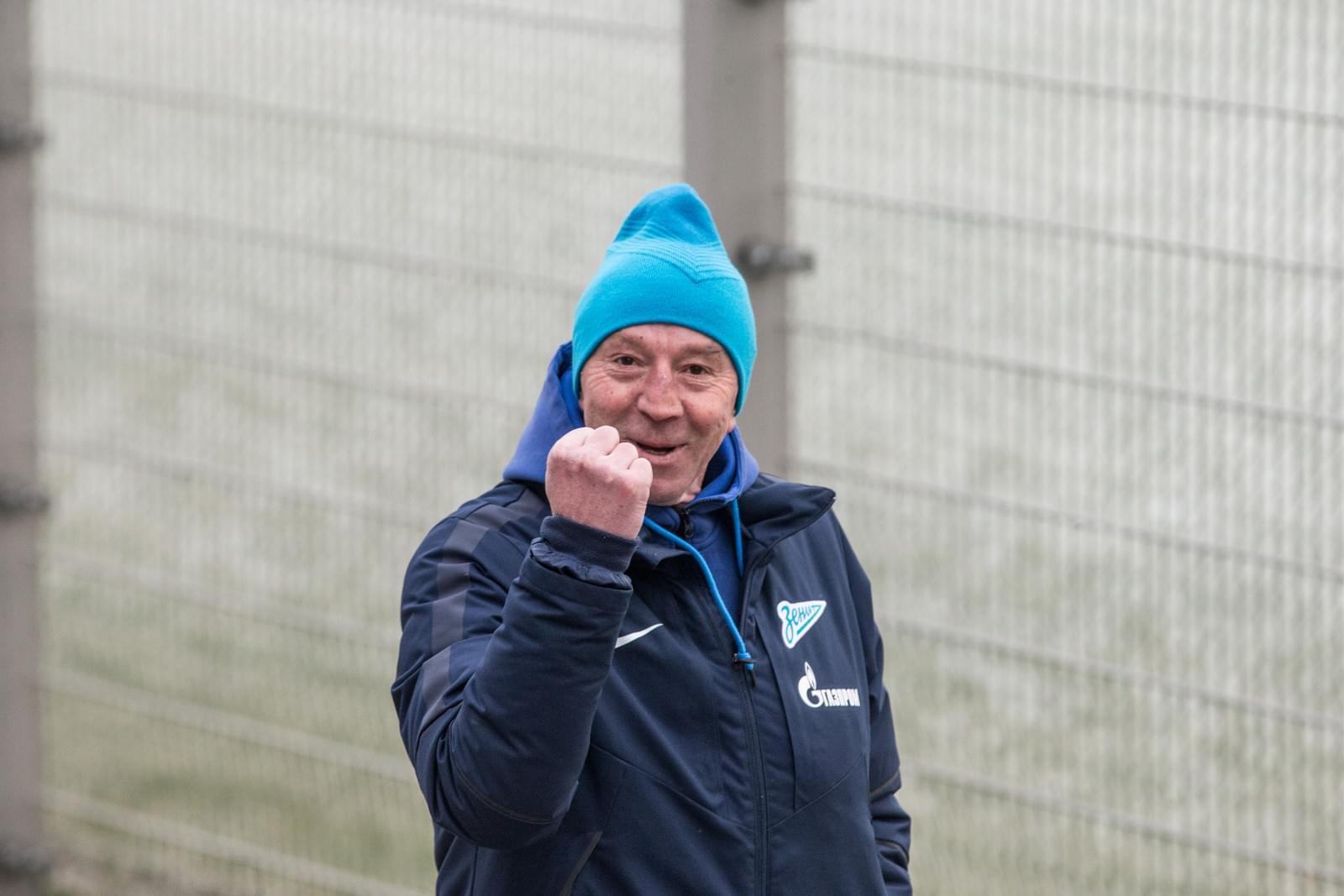 Тренировка  «Зенита» перед матчем «Зенит» — «Кубань»