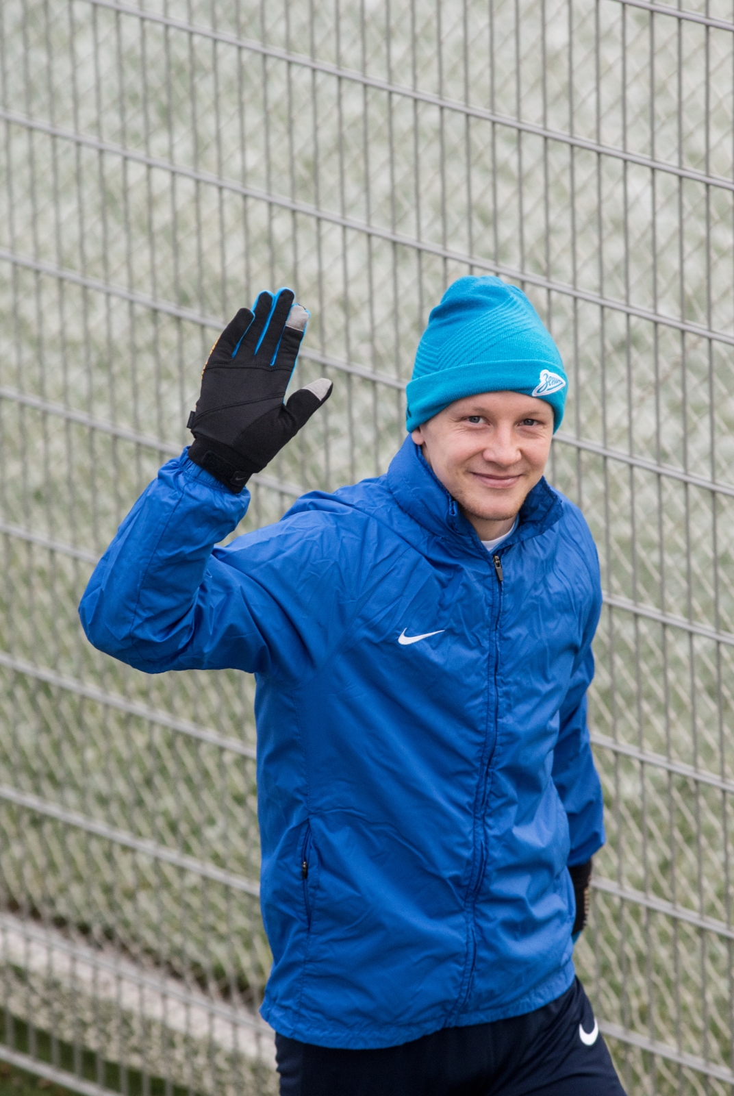 Тренировка  «Зенита» перед матчем «Зенит» — «Кубань»