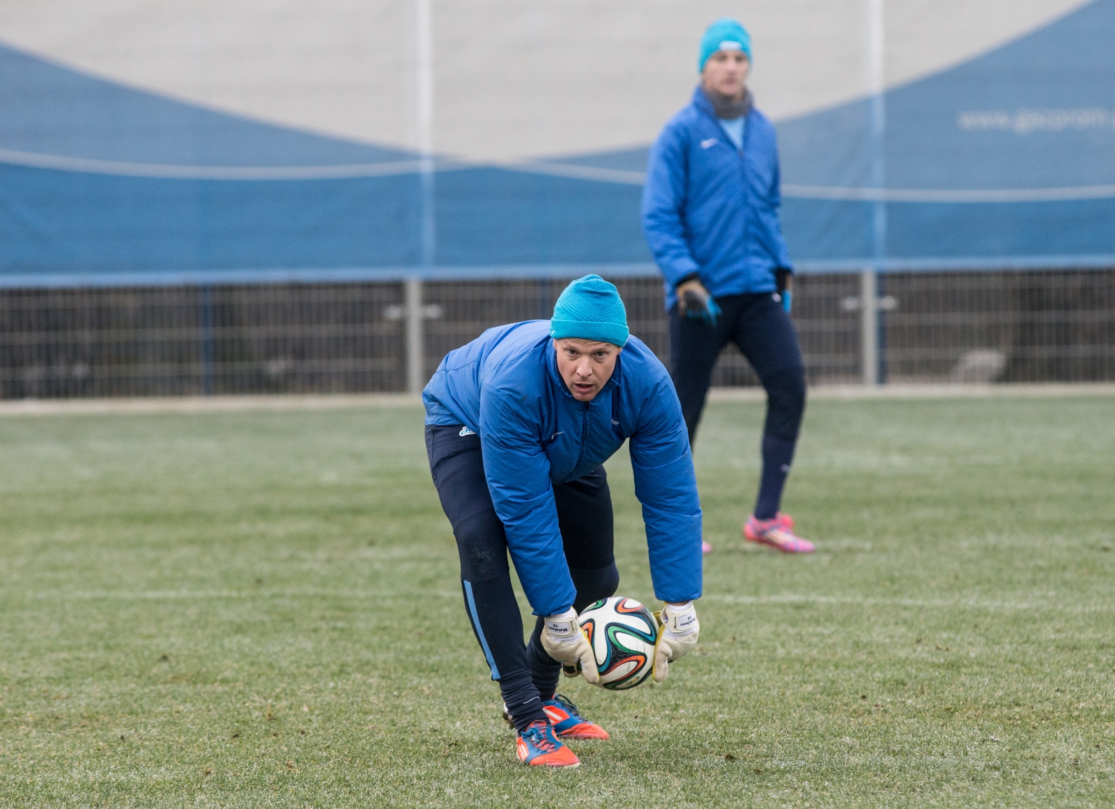 Тренировка  «Зенита» перед матчем «Зенит» — «Кубань»