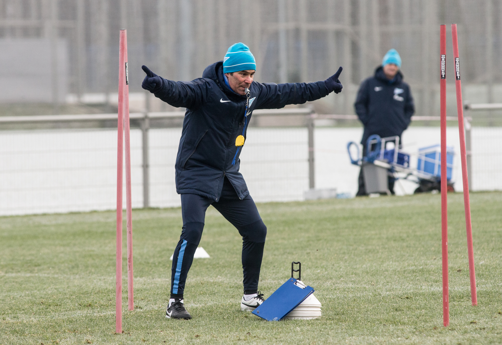 Тренировка  «Зенита» перед матчем «Зенит» — «Кубань»