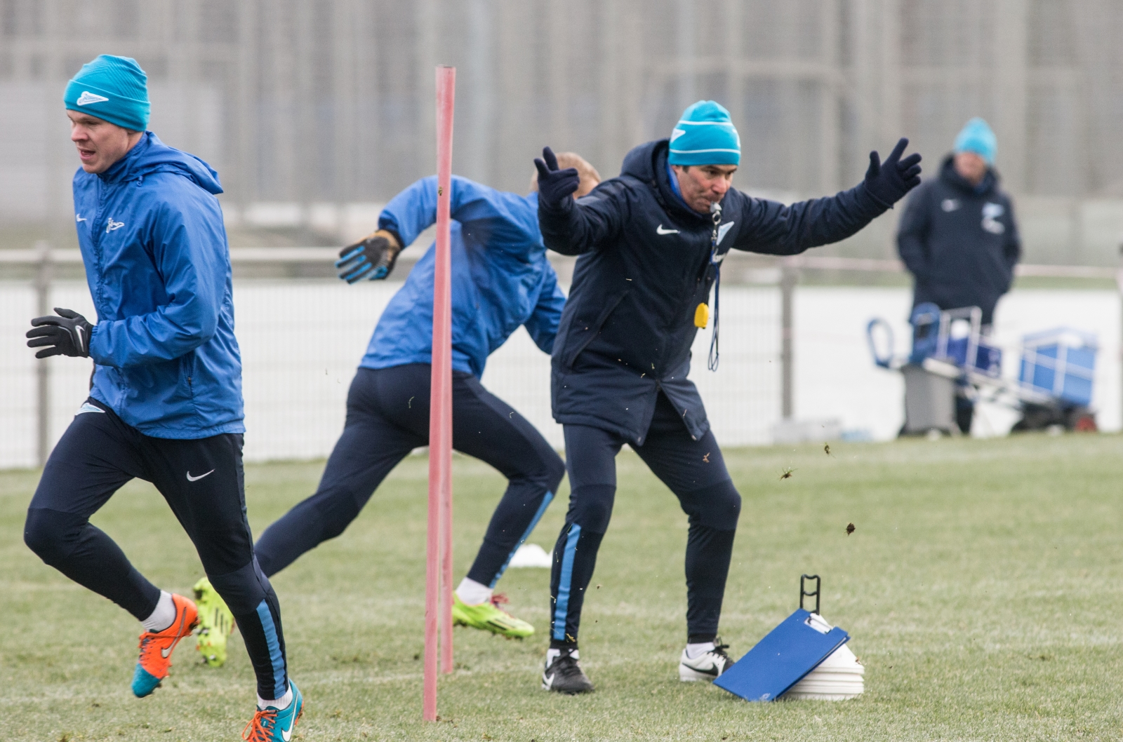 Тренировка  «Зенита» перед матчем «Зенит» — «Кубань»