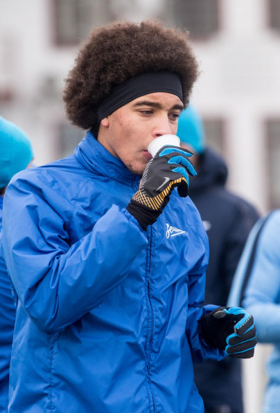 Тренировка  «Зенита» перед матчем «Зенит» — «Кубань»