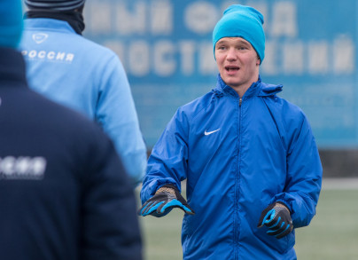 Тренировка  «Зенита» перед матчем «Зенит» — «Кубань»