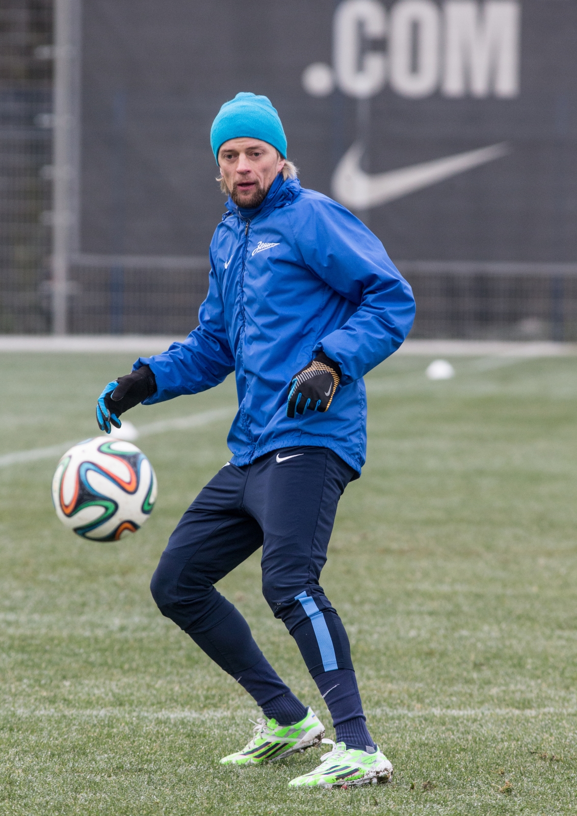 Тренировка  «Зенита» перед матчем «Зенит» — «Кубань»