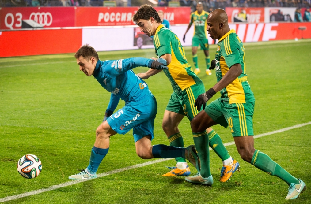 СОГАЗ-Чемпионат России 2014/2015, «Зенит» — «Кубань»