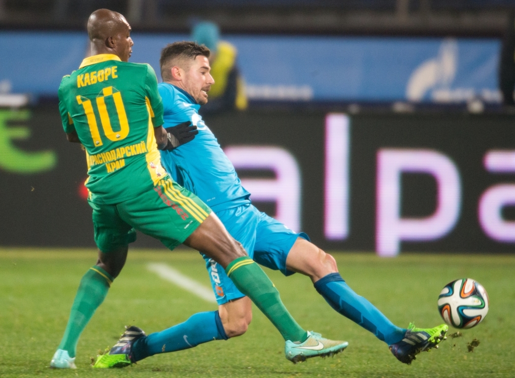 СОГАЗ-Чемпионат России 2014/2015, «Зенит» — «Кубань»