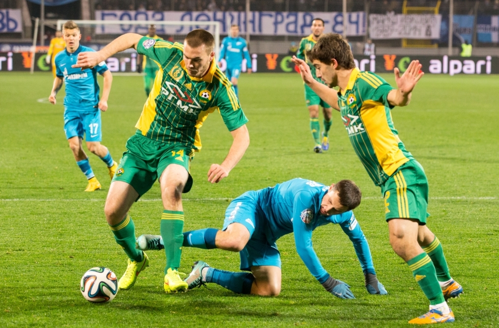 СОГАЗ-Чемпионат России 2014/2015, «Зенит» — «Кубань»