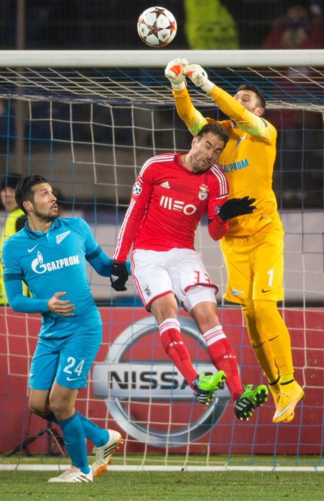 Лига Чемпионов УЕФА 2014/2015, «Зенит» — «Бенфика»