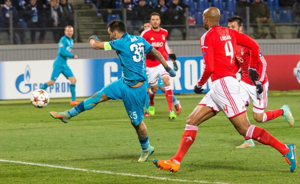 Лига Чемпионов УЕФА 2014/2015, «Зенит» — «Бенфика»