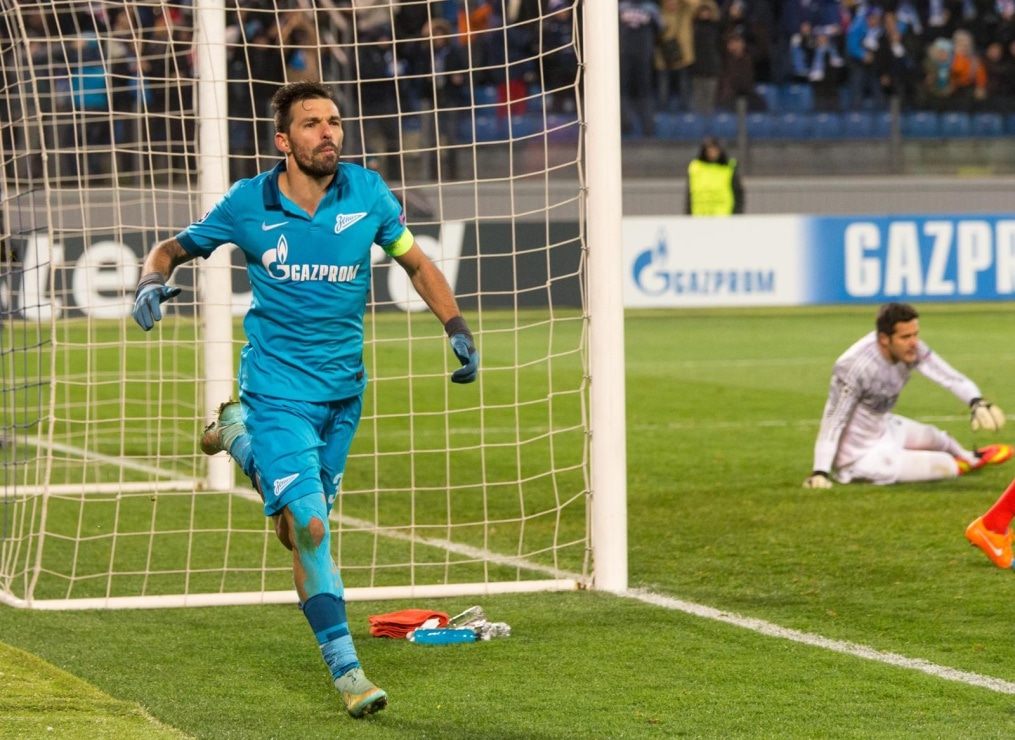 Лига Чемпионов УЕФА 2014/2015, «Зенит» — «Бенфика»