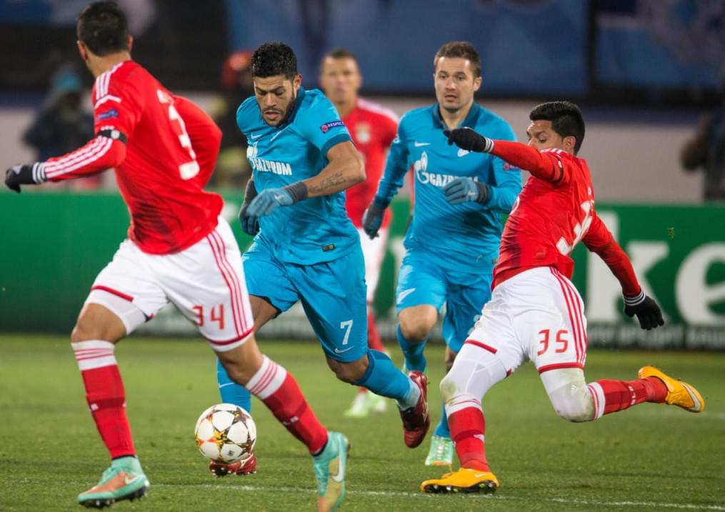 Лига Чемпионов УЕФА 2014/2015, «Зенит» — «Бенфика»