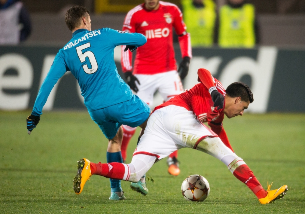 Лига Чемпионов УЕФА 2014/2015, «Зенит» — «Бенфика»