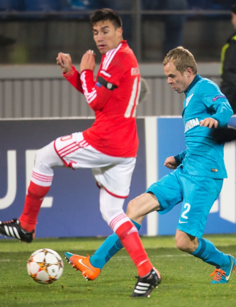 Лига Чемпионов УЕФА 2014/2015, «Зенит» — «Бенфика»