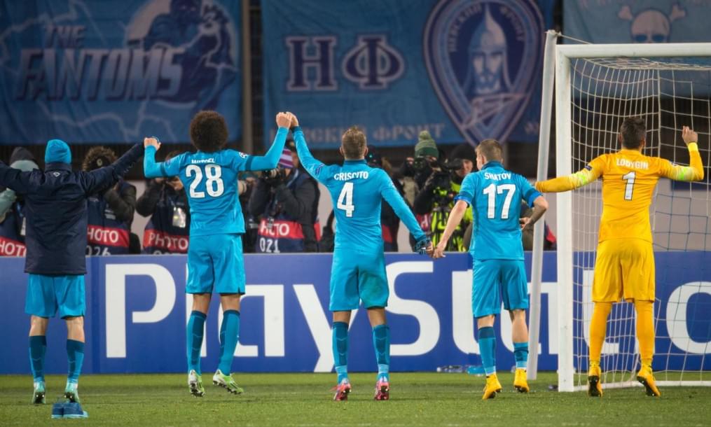 Лига Чемпионов УЕФА 2014/2015, «Зенит» — «Бенфика»