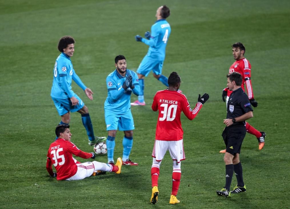 Лига Чемпионов УЕФА 2014/2015, «Зенит» — «Бенфика»