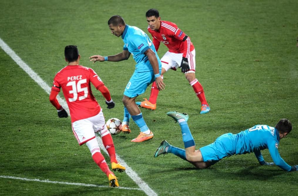 Лига Чемпионов УЕФА 2014/2015, «Зенит» — «Бенфика»