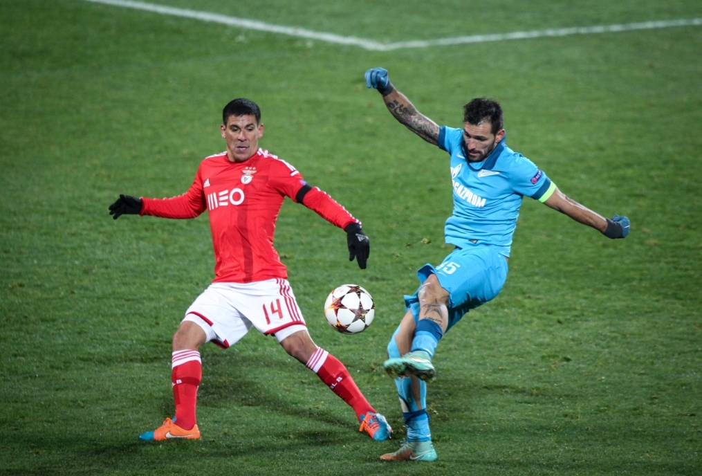 Лига Чемпионов УЕФА 2014/2015, «Зенит» — «Бенфика»