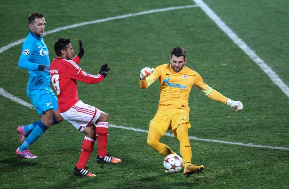 Лига Чемпионов УЕФА 2014/2015, «Зенит» — «Бенфика»