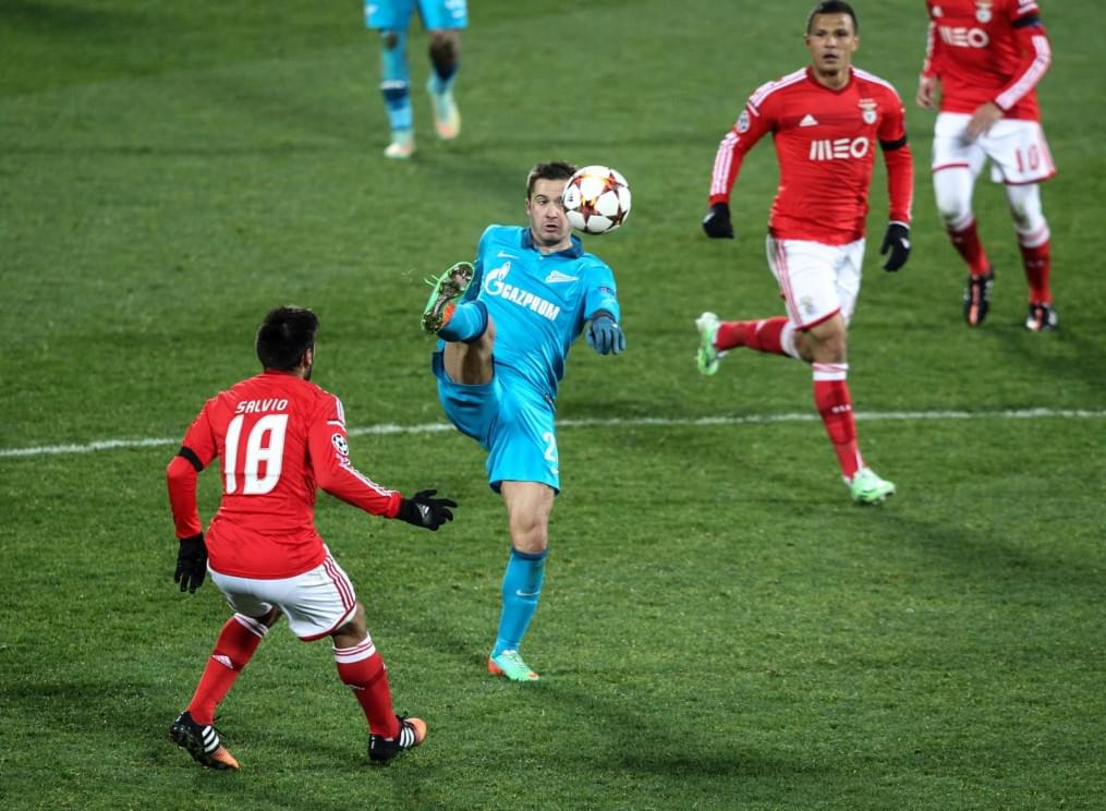 Лига Чемпионов УЕФА 2014/2015, «Зенит» — «Бенфика»