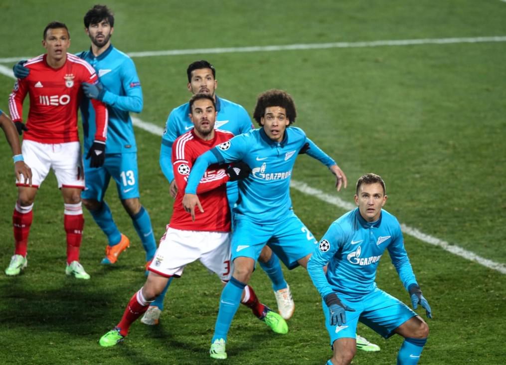 Лига Чемпионов УЕФА 2014/2015, «Зенит» — «Бенфика»