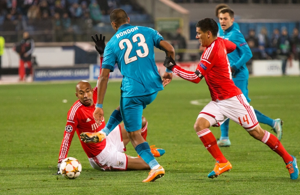 Лига Чемпионов УЕФА 2014/2015, «Зенит» — «Бенфика»