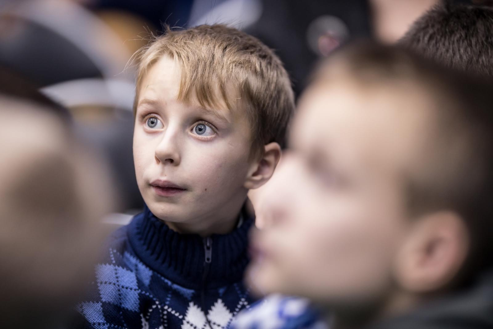 Сергей Семак на презентации книжек со «Смешариками»