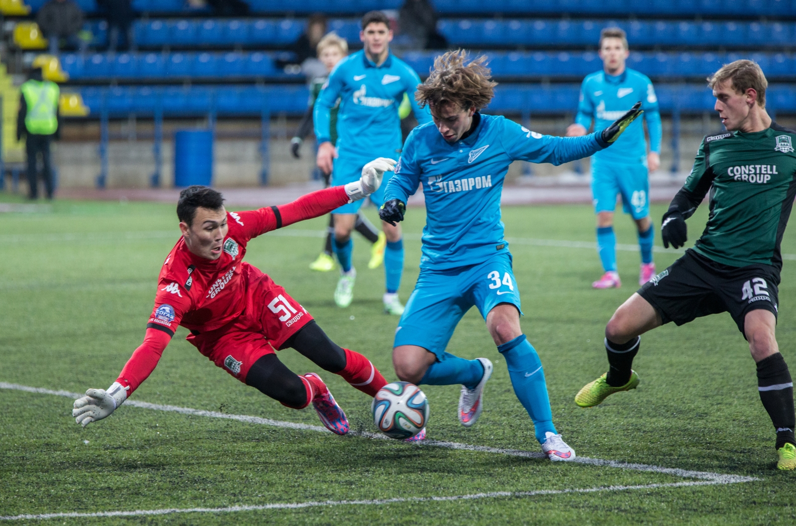 Первенство молодежных составов 2014/15, «Зенит» — «Краснодар»