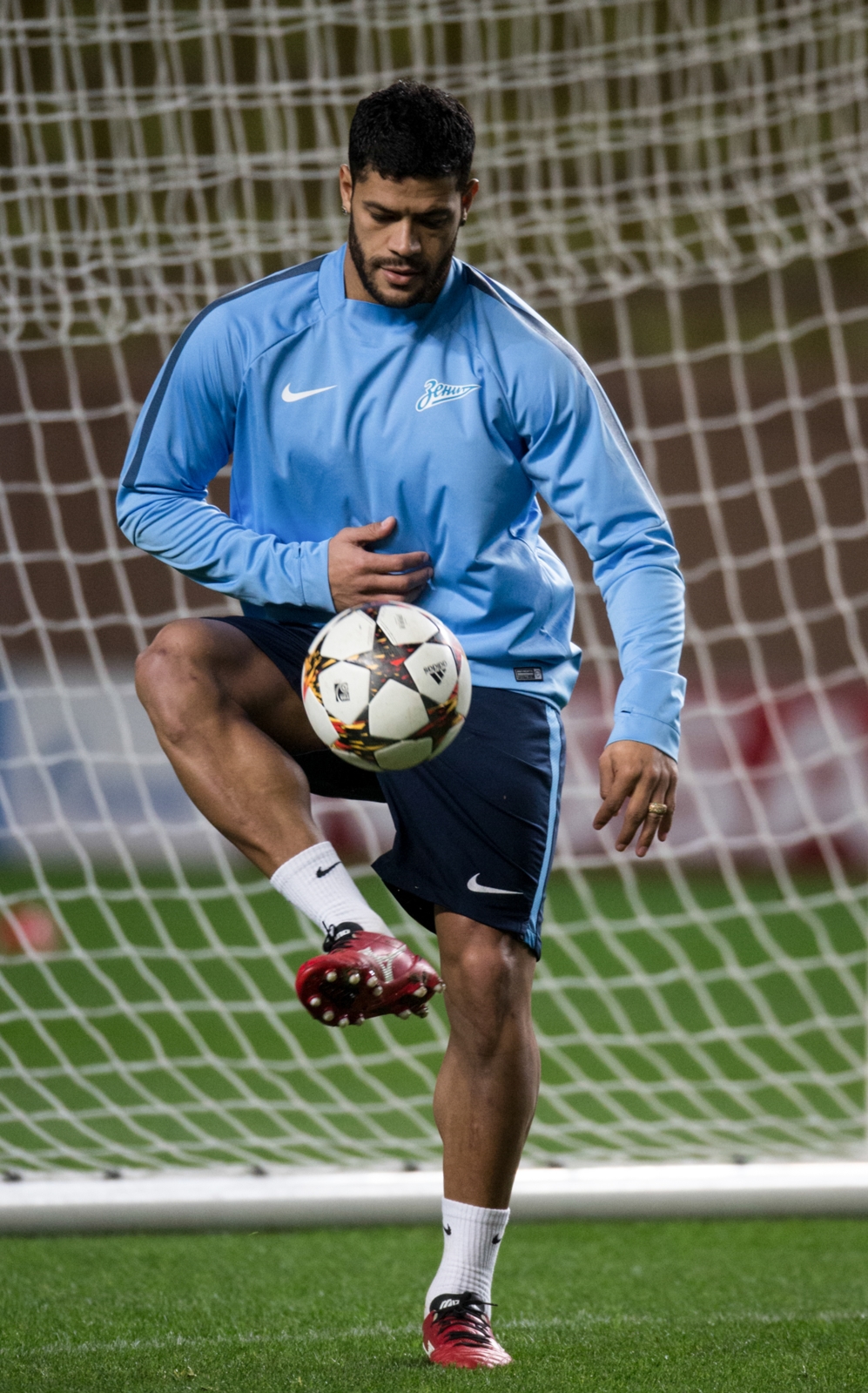 Тренировка «Зенита» перед матчем Лиги чемпионов УЕФА 2014/15, «Монако» — «Зенит»